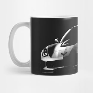 chevrolet corvette car Mug